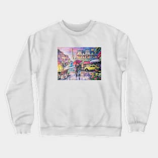 Paris Couple Crewneck Sweatshirt